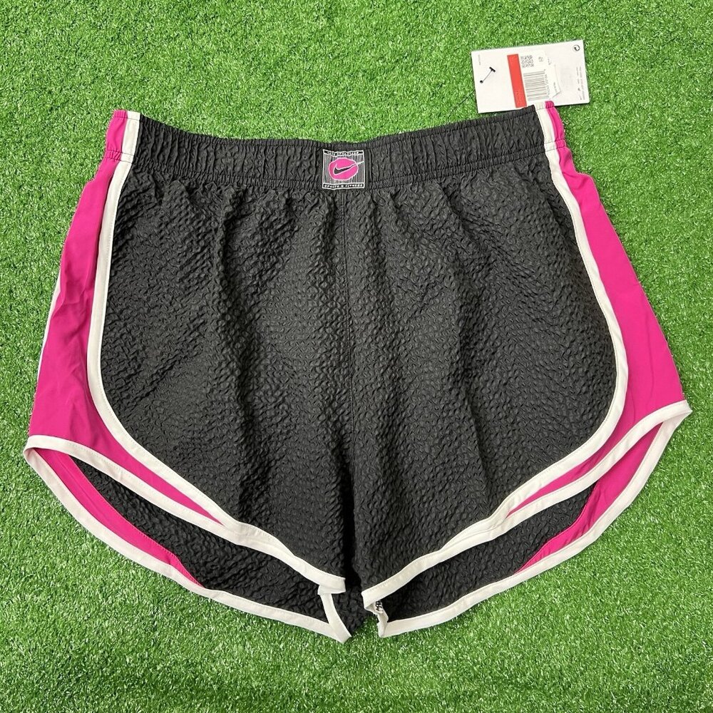 Nike Running Shorts Size Large Tempo Icon Clash Black Pink Lined Training